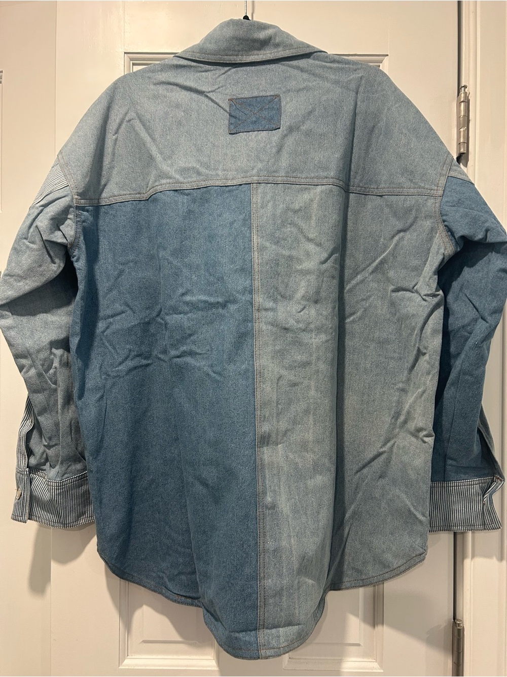 TALULAH Patchwork Shacket - Picture 6 of 6